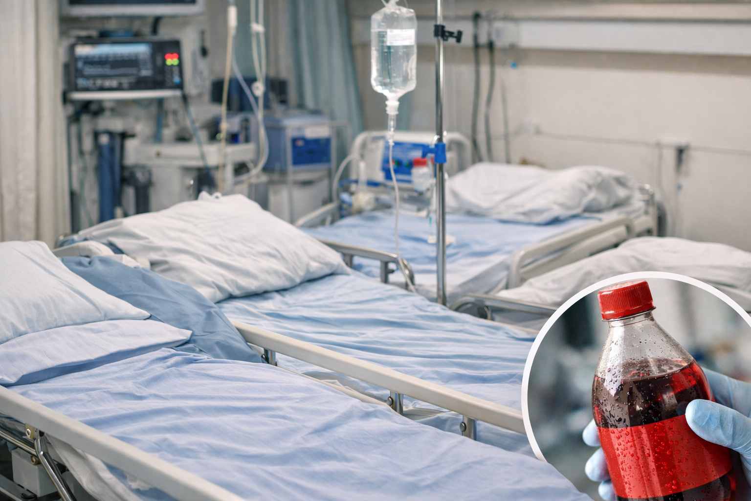 Cinco pessoas passam mal após beber refrigerante em Ecoporanga; crianças seguem internadas