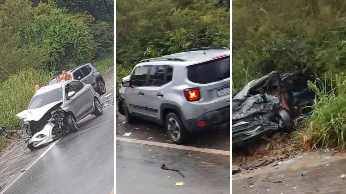 Acidente com três veículos deixa um morto na ES-257, em Aracruz