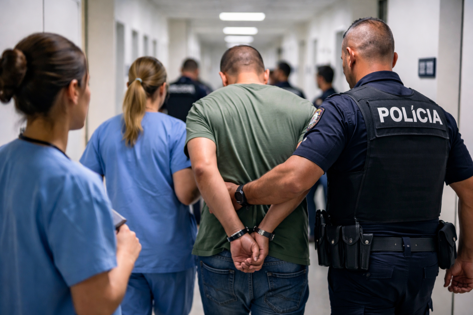 Paciente é preso após ameaçar e agredir técnicas de enfermagem em hospital de Vitória
