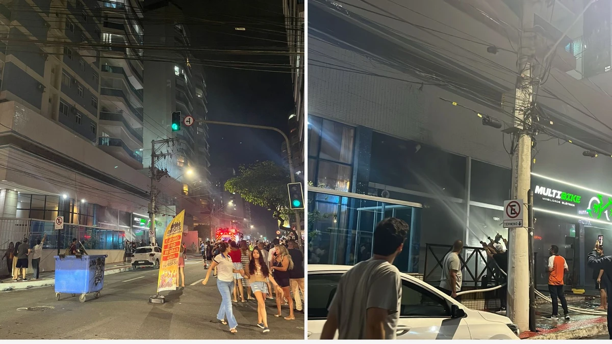 Incêndio atinge loja de bicicletas em Itapuã e destrói parte dos produtos