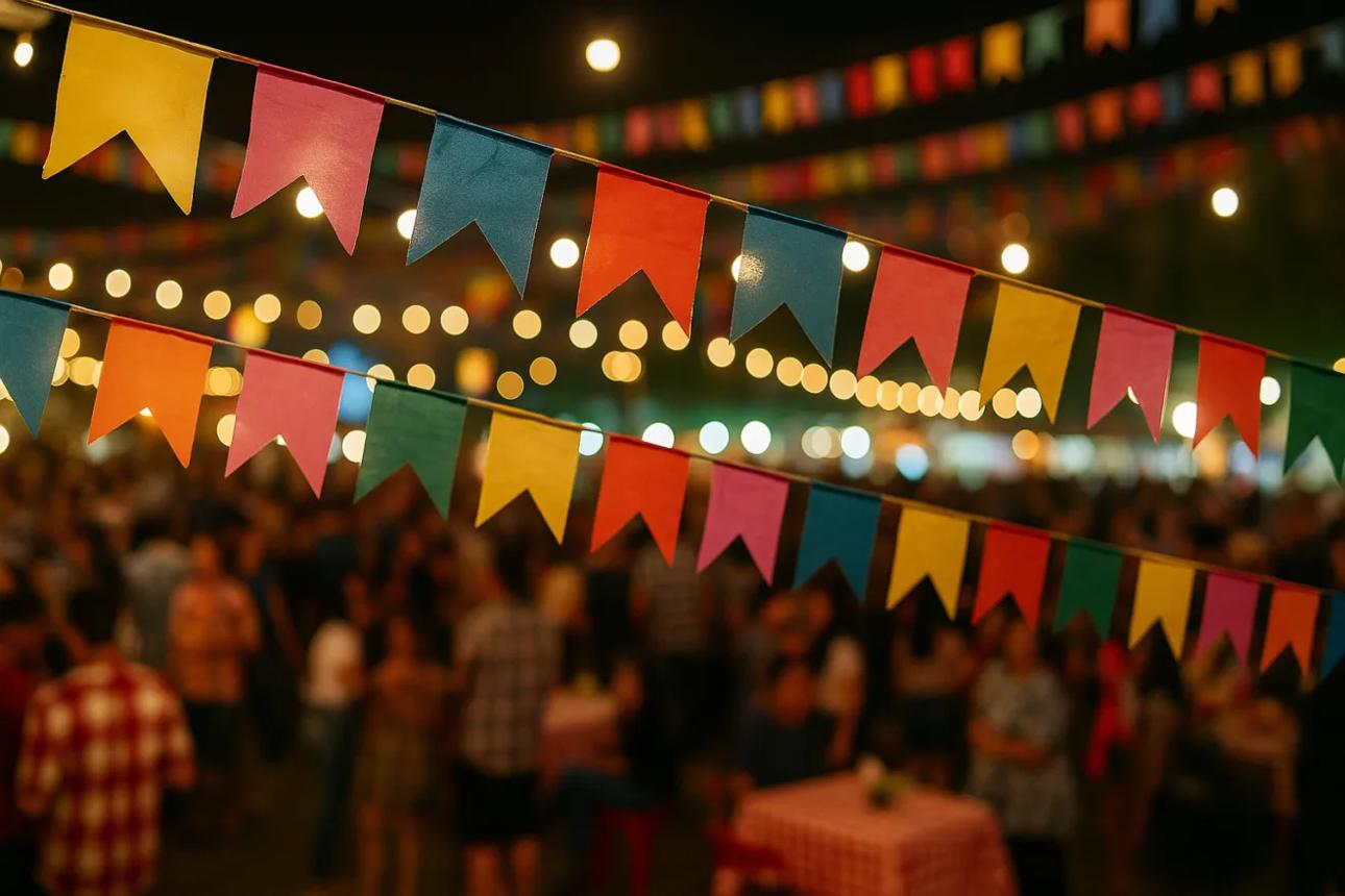 Paróquia de Vila Velha une festa junina e estreia do Brasil na Copa com transmissão em telão