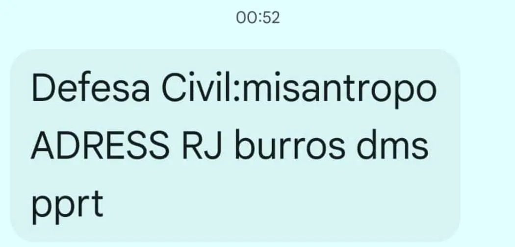 Alerta falso da Defesa Civil leva brasileiros a buscar significado de “misantropia”