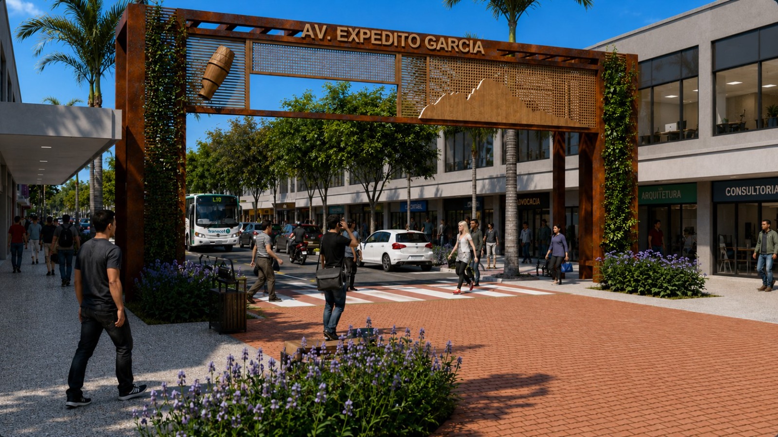 Avenida Expedito Garcia passará por grande modernização para virar boulevard tecnológico