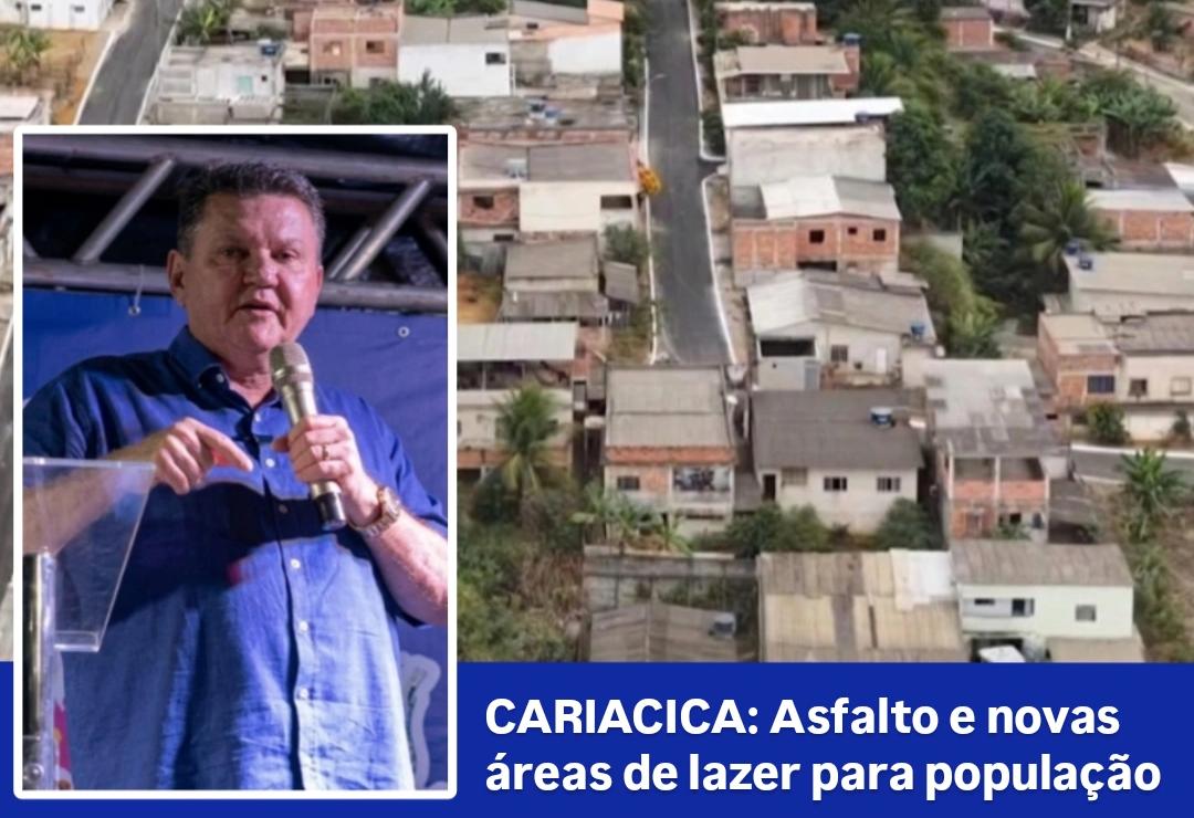 Cariacica acelera programa de asfaltamento no bairro Bubu