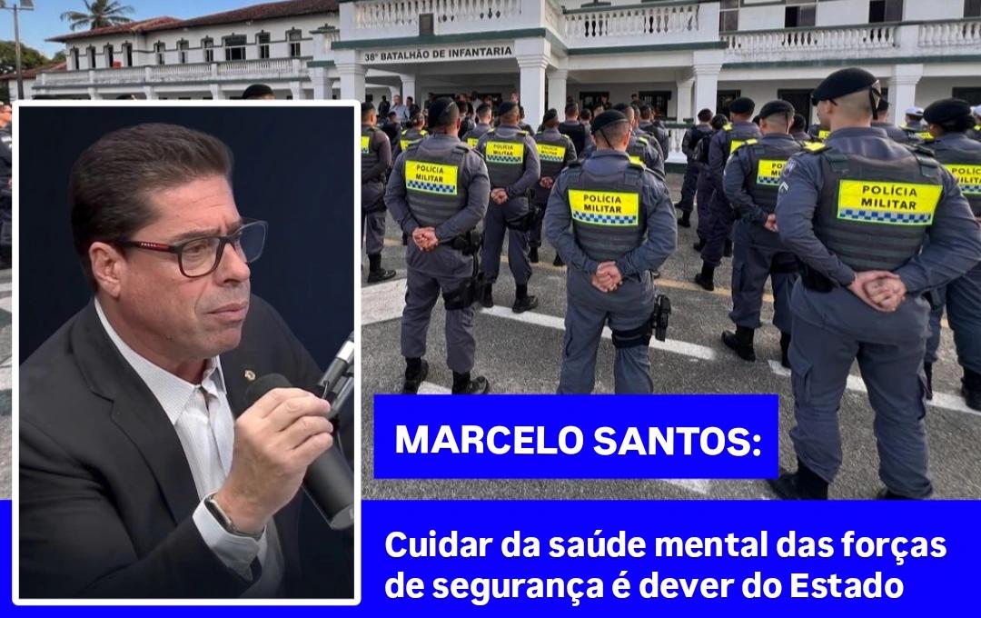 Marcelo Santos alerta para saúde mental e valorização dos policiais capixabas