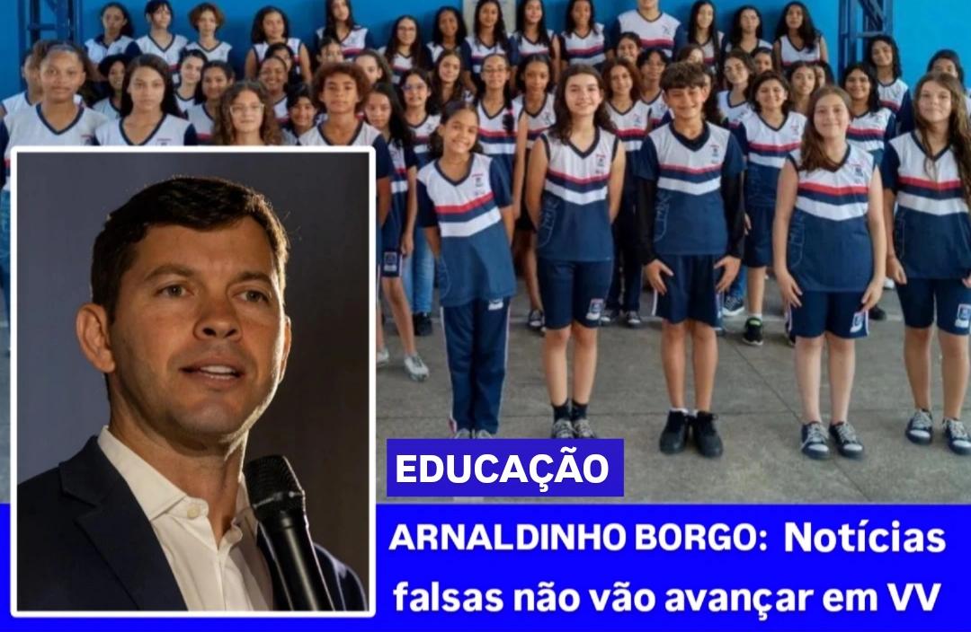 Arnaldinho Borgo rebate notícias falsas e apresenta salto histórico na Educação Especial em Vila Velha