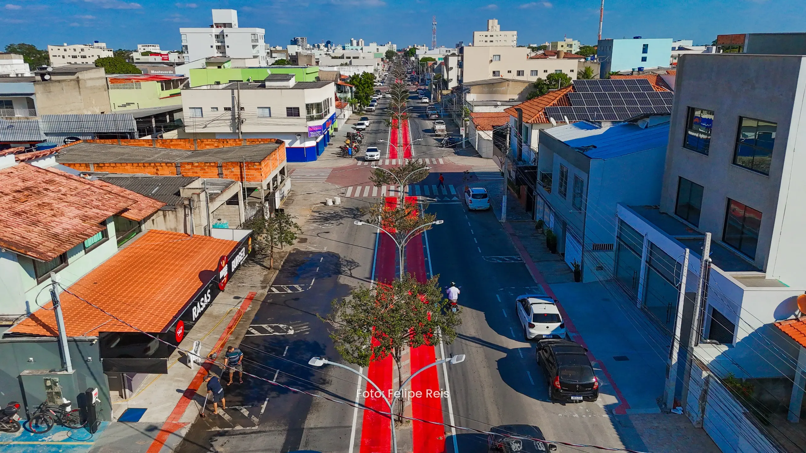 Linhares revitaliza mais de 200 quebra-molas e reforça sinalização de ciclofaixas