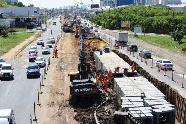 Obras do Expresso GV vão interditar três cruzamentos da Carlos Lindenberg a partir de quinta-feira