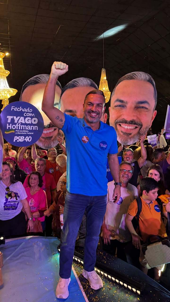 Convenção do PSB confirma candidatura de Tyago Hoffmann à Câmara Federal