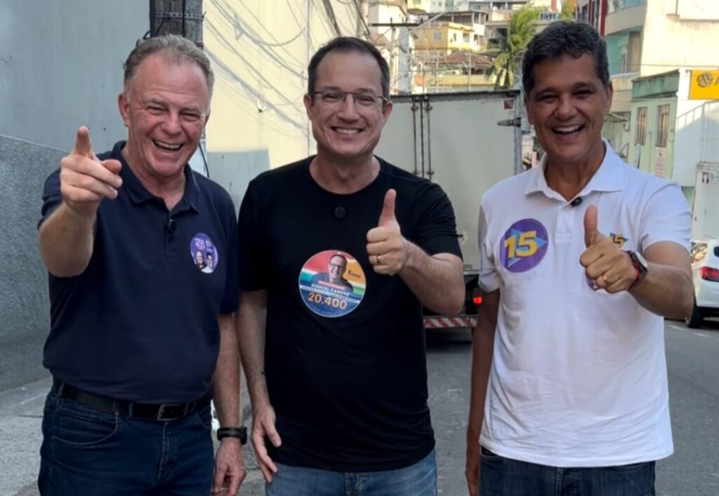 Casagrande e Ferraço declaram apoio a Marcel Carone na disputa por vaga na Assembleia Legislativa